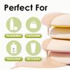 COOL-ANGLE 5Pcs Makeup Sponge For Foundation Concealer And Powder, Latex Free Blender Sponge For Natural And Easy Makeup Soft Long-lasting And Beginner-friendly, Green, Medium view 3