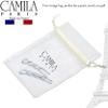 Camila Paris CP3513 French Twist Stick Hair Fork, 2 Small Wavy U Shaped Hair Pin Clip for Spiral Updo and Bun, Clear, Fashion Flexible Durable Styling Hair Accessories for Women, Made in France view 4