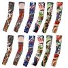 Amor est vitae essentia Tattoo Compression Sleeve, Arm Sleeves Tattoo Covers, Temporary Tattoo Sleeves, Sunscreen UV Protection for Men and Women view 1