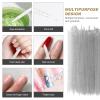 Healvian 100pcs Dual-sided Cuticle Pusher Tool for Nail Care Professional Manicure Accessories Plastic Cuticle Cleaner for Home and Salon Use view 2