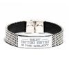 Best Tattoo Artist in Galaxy Stainless Steel Bracelet Tattoo Artist Gifts for Coworker Tattoo Artist Bracelet Motivational Gifts,Tattoo Artist Funny Birthday Christmas Graduation Gifts view 1