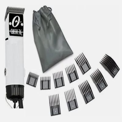 Oster Classic 76 Limited Edition Hair Clipper Beautiful White +10 PC Comb Set.