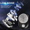 DENZIQ Portable Electric Shaver, Mini-Shave Electric Razor for Men,Pocket Size Mini Shaver,USB Rechargeable Shaver,for Home, Car, Travel,Christmas and New Year Gifts (Blue/Green/Black/Siver),Green view 3