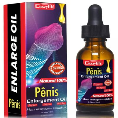 CRAZYLIFE Men Enlarge Oil Growth Enlargement Stay Power Bigger for Male 10ml (Pack of 1)