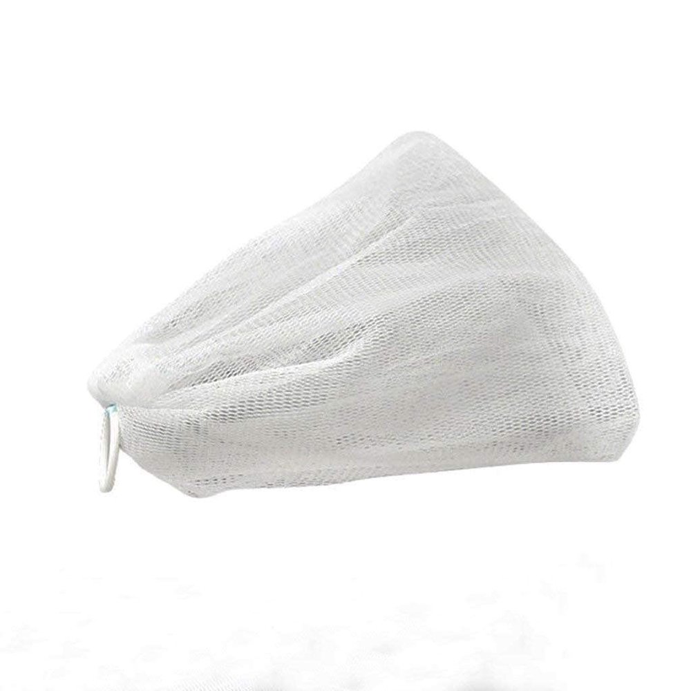 1 Pcs Soap Blister Mesh Bath Shower Wash Face Foaming Net Handmade Soap Mesh Bag