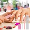 Disposable Manicure Kit - 50pc Set, Includes Mini Nail Buffer, Nail File, Wood Stick, OPP Bag, Press On Nail Tool Kit for Salon & Home (Pink) view 4