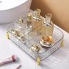 Zerodeko Multipurpose Makeup Box Organizer Nail Polish and Lipstick Holder Vanity Tray for Skin Care Products view 2