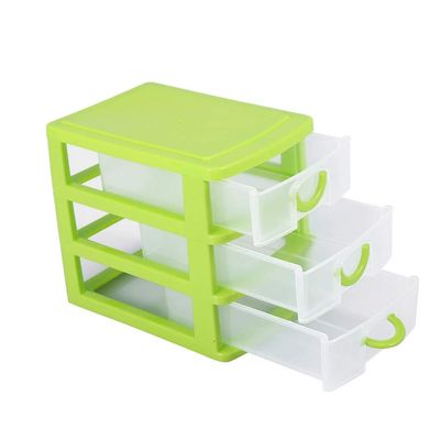 2 Layers Storage Box, Drawer Storage Organizer Drawer Organizer Jewelry Makeup Storage Box Plastic Container Case(5#)