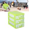 2 Layers Storage Box, Drawer Storage Organizer Drawer Organizer Jewelry Makeup Storage Box Plastic Container Case(5#) view 4