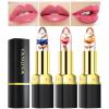 Bekoeen 3Pcs Clear Color Jelly Lipstick,Crystal Jelly Flower Color Changing Lipstick Set, Moisturizer Korean Lip Balm,Color Changing Flower Lip Gloss,Covering Lip Lines view 1