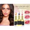 Bekoeen 3Pcs Clear Color Jelly Lipstick,Crystal Jelly Flower Color Changing Lipstick Set, Moisturizer Korean Lip Balm,Color Changing Flower Lip Gloss,Covering Lip Lines view 2