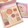 Embossed Eyeshadow 10 Colors Eyeshadow Palette Makeup Blush Highlighter All In One Disc Matte&Glitter Eyeshadow Makeup High Pigmented Shades Naturing-Looking Multifunctional Eyeshadow Palette view 1
