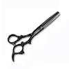 Black Dragon 6.0 inch Professional Dragon Handle 440C Salon Hair Cutting Scissor - Hairdressing Thinning Shears- Perfect for Barber and Home Use (thinning scissors) view 2