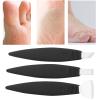 Haosie 3PCS Stainless Steel Pedicure Knife Set, Ingrown Toe nail Removal Kit, Professional Callus Shavers, Foot Scraper for Dead Skin Corn Remover Foot Care(Black) view 2