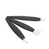 Haosie 3PCS Stainless Steel Pedicure Knife Set, Ingrown Toe nail Removal Kit, Professional Callus Shavers, Foot Scraper for Dead Skin Corn Remover Foot Care(Black) view 4