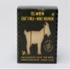 Olivia Care Men Goat's Milk + Honey Bourbon, Honey Infused Bar Soap For Men All Natural Made in the USA view 4
