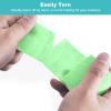 VideoPUP 32pcs Tattoo Grip Tape,Disposable Cohesive Tattoo Grip Cover Elastic Bandage Handle Grip Tube for Tattoo Machine Tattoo Grip Accessories,Phosphor Green view 4