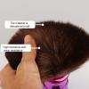 Neck Duster Brush for Barber, Electroplating Neck Cleaning Brush with Ergonomic Handle, Soft Hair Cutting Brush for Broken Hair Removal, Durable Skin Friendly Barber Cleaning Brush(Gold) view 4
