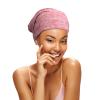 16 Pcs Satin Lined Sleep Cap African Silk Bonnet Beanie Double Layer Style Silk Hair Wrap Cover for Women (Fresh Style) view 3