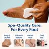 HartFelt Pedicure Exfoliation Beauty Box with 6 Exfoliating Foot Scrubber Bath Sponges & 2 Magic Pumice Stone for Feet Callus Remover | Gentle Sponge Pad & Foot Scrubbing Stone for Deep Cleansing view 3
