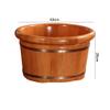 Katzowen Handmade Massage Bucket Foot Bath, Foot Spa Wash Bucket Feet Bath Basin Tub Foot Bath Spa Bowl for Feet Stress view 2