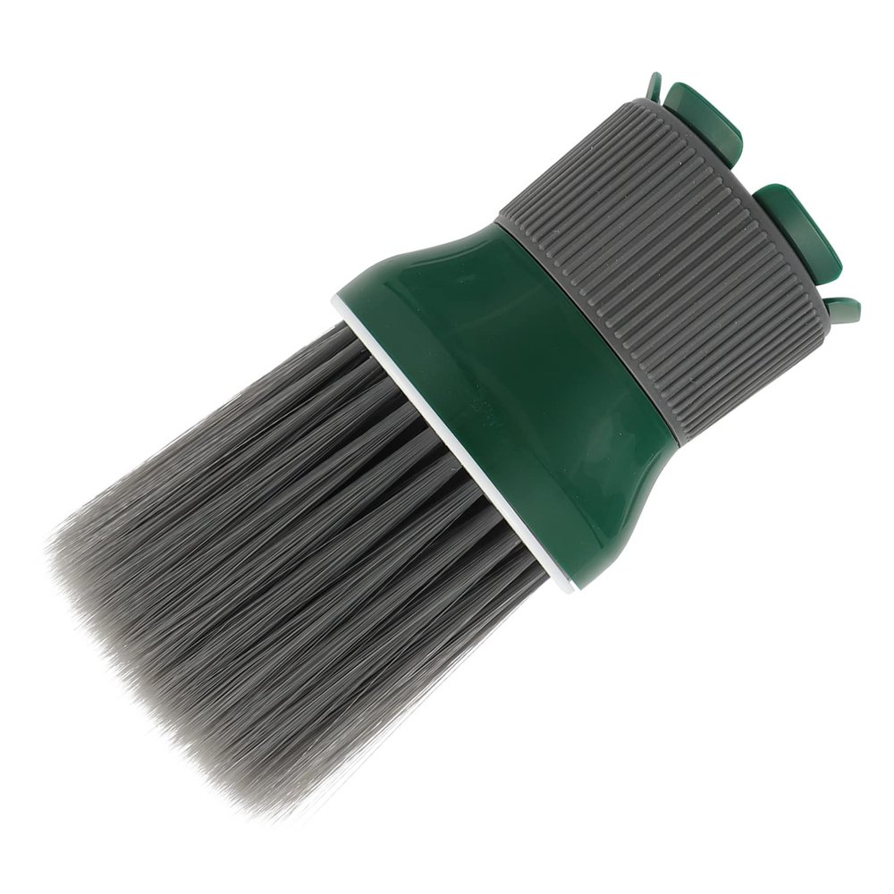 FOMIYES Cleaning Brush Blow Dryer Hair Brush Powder Duster Neck Duster Face Cleaning Barber Neck Barber The Face Green Supplies Plastic Dryer Hair