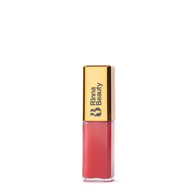 Rinna Beauty Larger Than Life Lip Plumping Oil - Bright Bombshell - Moisturizes & Hydrates Lips - Natural Plumping Over Time - Vegan, Cruelty-Free, & Paraben-Free 0.3 Fl Oz