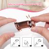 Flawless replacement heads, Women Facial Hair Remover Replacement Heads Generation 2 for Finishing Touch Flawless Facial Hair Removal Tool for Face, Double Halo Painless and Smooth, 4 Count view 4