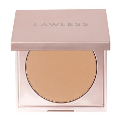 LAWLESS Women's Talc Free Skin Smoothing Powder, Light Medium, Tan, 0.34 Ounce (Pack of 1)