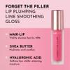 Lawless Women's Forget The Filler Lip Plumper Line Gloss, Juicy Watermelon, Pink, 0.11 Fl Oz (Pack of 1) view 2
