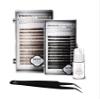 KC Republic Lash Eyebrow Extensions Kit with 2 Trays of Mink False Eyebrows in Black and Dark Brown, Eyebrow Extension Glue Clear & Extension Tweezers, Comes on Mixed Length Trays 5-8 mm view 1