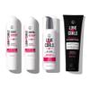Love Ur Curls - Shampoo, Conditioner, Curly All In One Styler to repair, define and hydrate hair and Irish Sea Moss Gel for touchable hold view 1