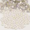 NCB Nancybeads 1500pcs Flatback Round Glass Nail Art Rhinestones Crystal for DIY Making Accessories Shoes, Clothes, Face Art, Bags, Manicure (Paradise Shine, SS20 1500pcs) view 2