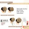 4 Pcs Messy Hair Bun Hairpiece Fake Hair Bun Messy Bun Scrunchie Hair Pieces for Updos Bun Wig Hair Extensions Pieces for Women view 2