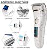 Electric Razor for Women, LED Display Bikini Trimmer Cordless Portable Shaver for Wet&Dry, Rechargeable Body Hair Removal Painless Shaver for Bikini Women Area, Nose, Armpit, Arm, Leg Hair Trimmer view 2