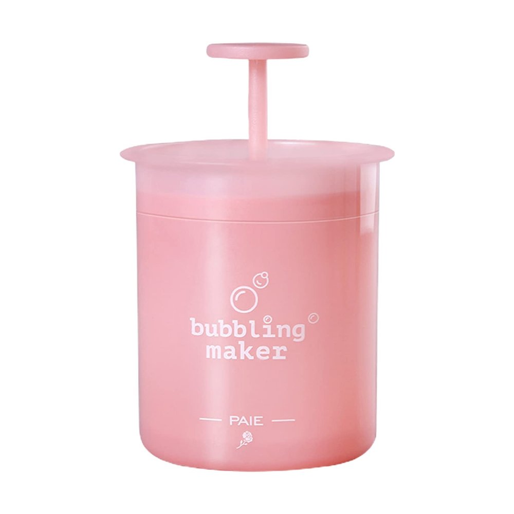 D-GROEE Foam Bubble Cup Skin Care Multipurpose Cleansing Milk Manual Bubbler Home Supply Pink