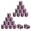VideoPUP 24pcs Tattoo Grip Tape,Disposable Cohesive Tattoo Grip Cover Elastic Bandage Handle Grip Tube for Tattoo Machine Tattoo Grip Accessories,Pink Camouflage view 1