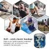 VideoPUP 12pcs Tattoo Grip Tape,Disposable Cohesive Tattoo Grip Cover Elastic Bandage Handle Grip Tube for Tattoo Machine Tattoo Grip Accessories,Marine Camouflage view 3