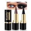 Kaely 2Pcs Black Brown Gel Eyeliner Pencil, Natural Black Eyeliner Cream for Waterline, Long Wear Crayon Eye Liner Waterproof Smudge Proof, Smokey Eye Eyeshadow Palette Gothic Halloween Makeup Set view 1