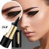 Kaely 2Pcs Gel Eyeliner Pencil, Natural Black Eyeliner Cream, Liquid Eye Liner Pencils for Older Women Waterproof, Smoky Eyeshadow Palette Goth Halloween Makeup Kit, delineador de ojos contra el agua view 3