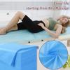 100 Pcs Disposable Bed Sheets 31" x 71" Massage Table Sheets Non Woven Fabric SPA Bed Cover Breathable for Massage Beauty Tattoos (100 Pcs Blue) view 3