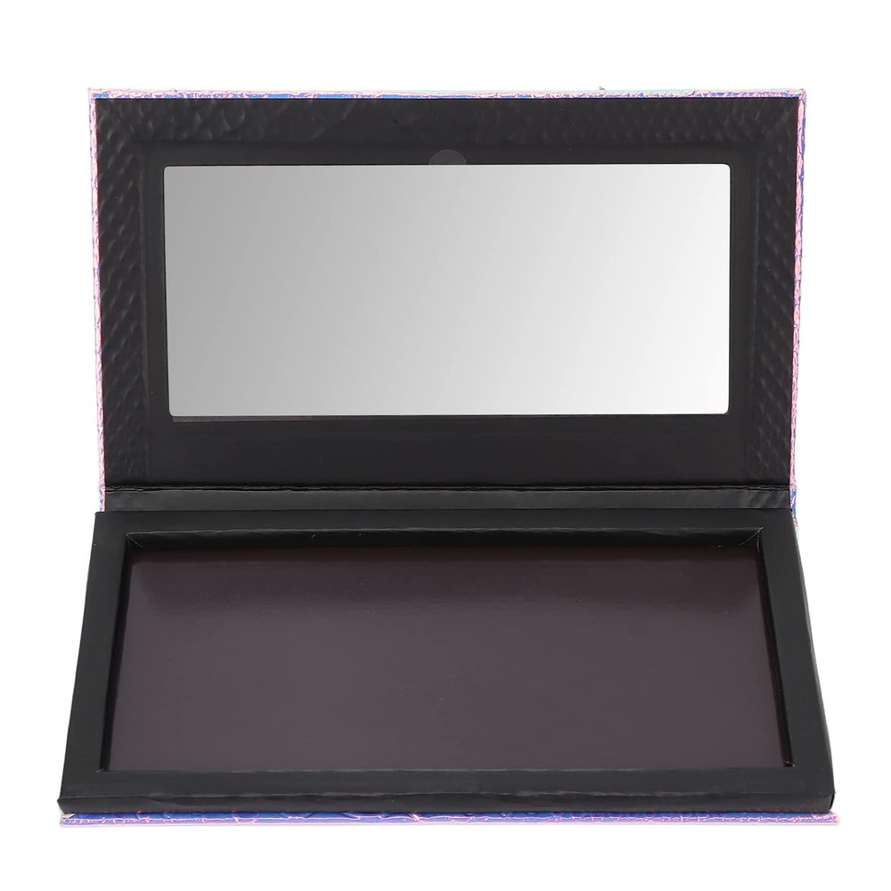 Empty Magnetic Makeup Palette with Mirror for Eyeshadow Lipstick Blush Powder