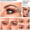 Eyebrow Trimmer for Women, 2 in 1 Rechargeable Facial Hair Remover with Replaceable Heads, Professional Painless Personal Hair Removal Eyebrow Razor with Indicator Lights, Multi Color. view 4