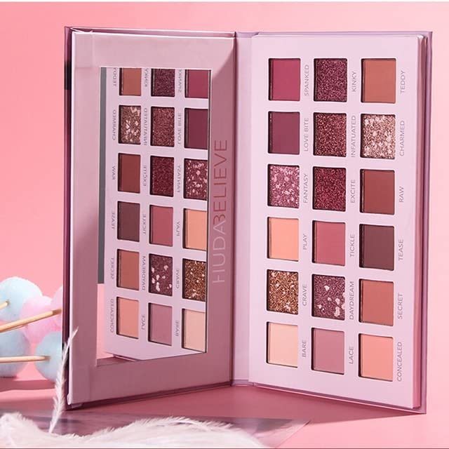18 Color Eye Shadow Slate Waterproof (C)