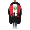 Peru Flag Barber Cape Professional Waterproof Hairdresser Cape Cover Anti-Static Haircut Cape Shampoo-Proof Barber Salon Hair Apron 55''X66'' view 3
