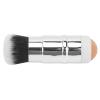 Oil Absorbing Volcanic Roller, Facial Roller Volcanic Stone Strong Powder Grip Protection Cover Retractable Structure Dual Headed for Daily Use (Coffee) view 2