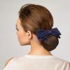 Beaupretty 2pcs Bowknot Hair Bun Cover Net Elegant Hair Accessories for Nurses and Professional Women view 2