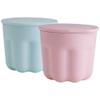 2 Sets Pp Washing Bowl Rinsing Bowl Beauty Tool Cleaner Kit Makeup Cleaner Kit Makeup Brush Cleaner Kit Makeup Brush Washing Tool Brush Clean Bowl Brush Cleaning Supplies Washer view 1