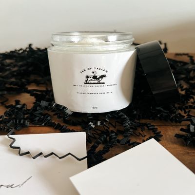 100% Grass-Fed Whipped Tallow Balm (Lavender)