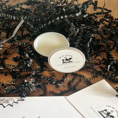 100% Grass-Fed Tallow Lip Balm (Original/Honey)